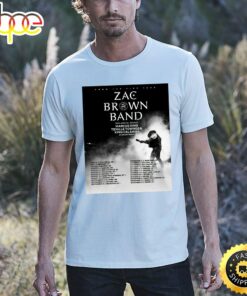 Zac Brown Band Detail From The Fire Tour 2023 Unisex Tshirt 1 Zac Brown Band Detail From The Fire Tour 2023 Unisex Tshirt 2