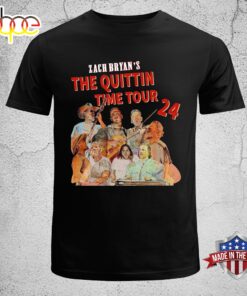 Zach Bryan The Quittin Time Tour 2024 Music Unisex T-Shirt