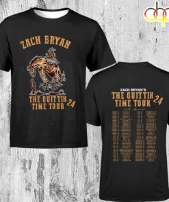 Zach Bryan The Quittin Time Tour 2024 Unisex T-Shirt