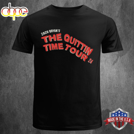 Zach Bryan’s The Quittin Time Tour Unisex T-shirt