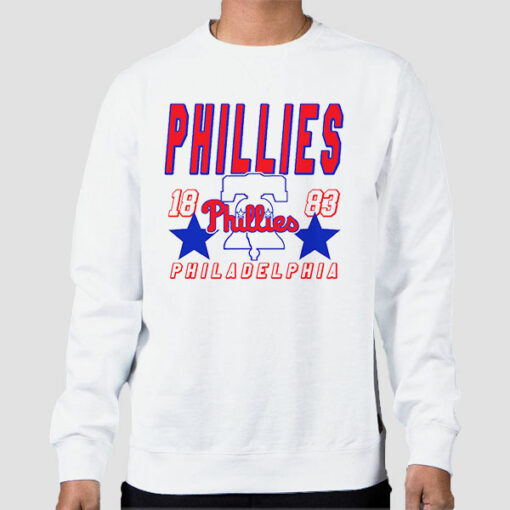 1883 Vintage Philadelphia Phillies Sweatshirt Cheap