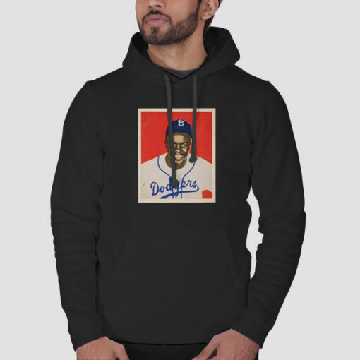 1949 Bowman Jackie Robinson Sweatshirt Cheap