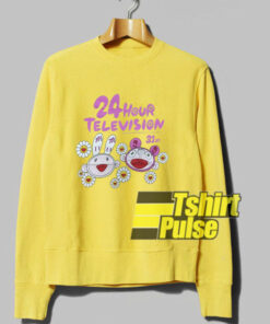 24hours Television x Takashi Murakami sweatshirt