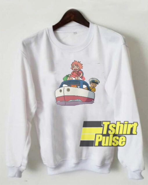 8bit Ponyo sweatshirt