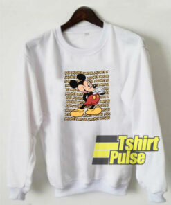 90s Mickey Mouse Cartoon sweatshirt