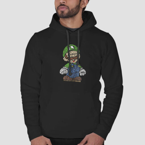 90s Super Mario Luigi Sweatshirt Cheap