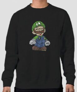 90s Super Mario Luigi Sweatshirt Cheap 4