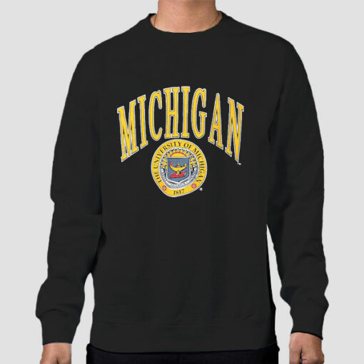 90s University Vintage Michigan Sweatshirt Cheap