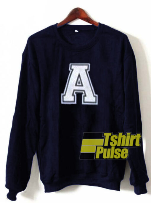 A logo sweatshirt