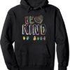 ASL – American Sign Language – Be Kind Hand Alphabet Gift Pullover Hoodie
