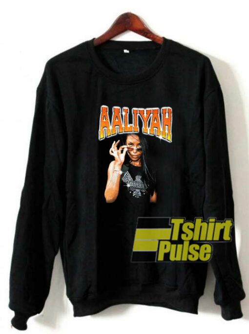 Aaliyah Pop Sunglasses sweatshirt