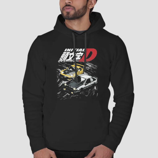 Aesthetic Anime Initial D Sweatshirt Cheap