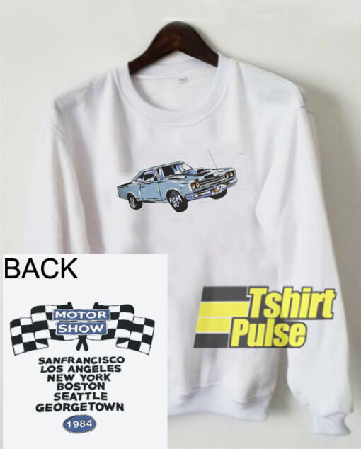 Aleena Motor Show 1984 sweatshirt