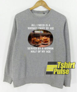 All I need sweatshirt