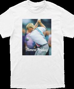 Almost Friday Golf Cig Tee