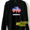 America Flag Hot Air Balloons sweatshirt
