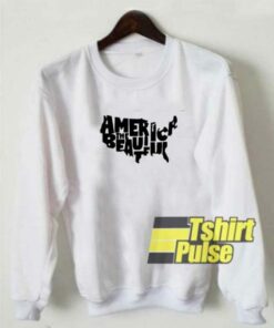 America the Beautiful Graphic sweatshirt
