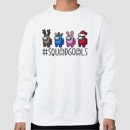 Among Us Squad Goals Friends Sweatshirt Cheap