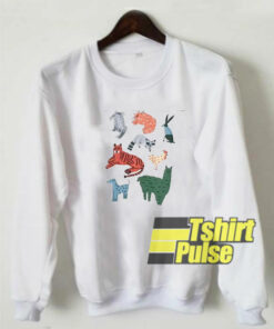 Animal Zoo Print sweatshirt