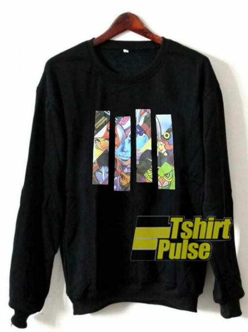 Anime Gatchaman sweatshirt