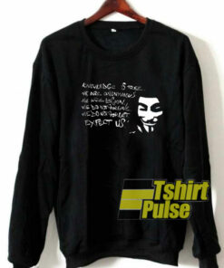 Anonymous Knowledge Is Free sweatshirt