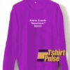 Ariana Grande Sweetener Purple sweatshirt