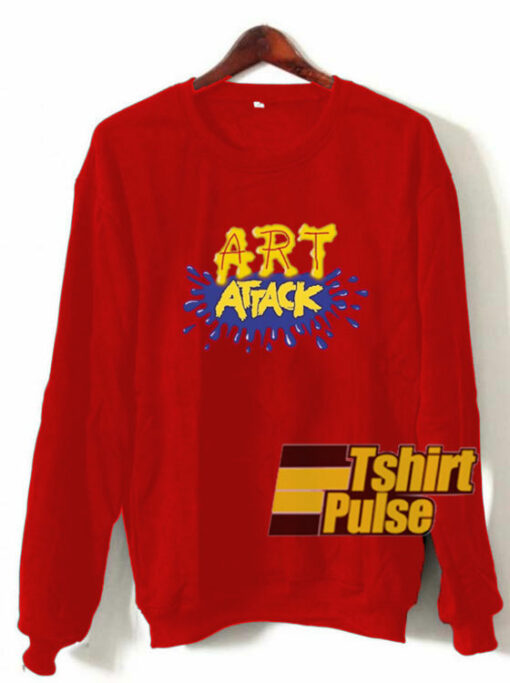 Art Attack sweatshirt cheap limited 01