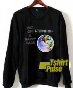 Astroworld Happy Face World sweatshirt