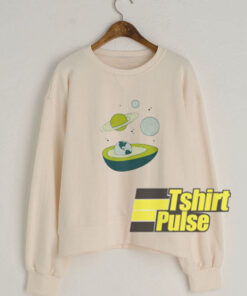 Avocado In Space sweatshirt