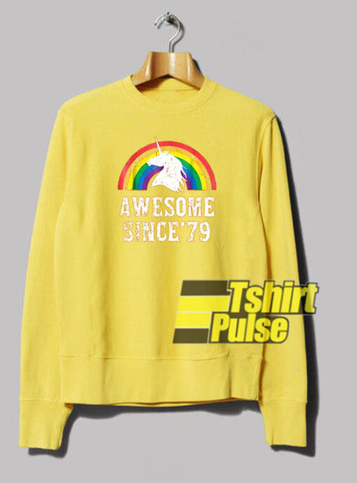 Awesome since’79 sweatshirt