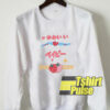 Baby Strawberry Loving You sweatshirt