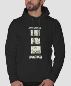 Baby Yoda Attack Snack Sweatshirt Cheap 2