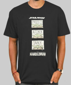 Baby Yoda Attack Snack Sweatshirt Cheap 3