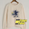 Banksy flower sweatshirt