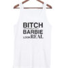 Barbie look real tank top