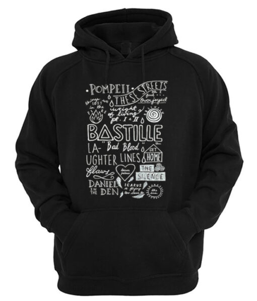 Bastille Collage Art Hoodie