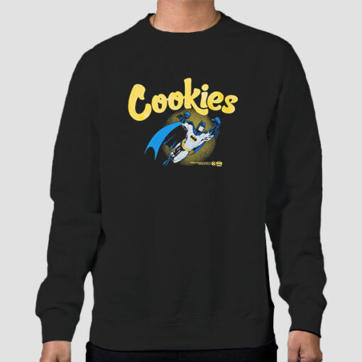 Batman the Caped Crusader Cookies Sweatshirt Cheap