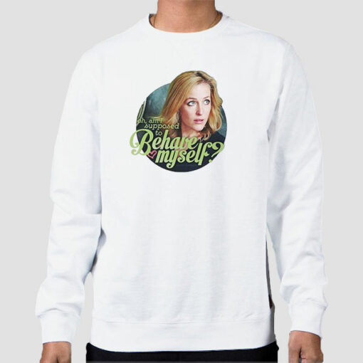 Be Have Myself Gillian Anderson Sweater Cheap