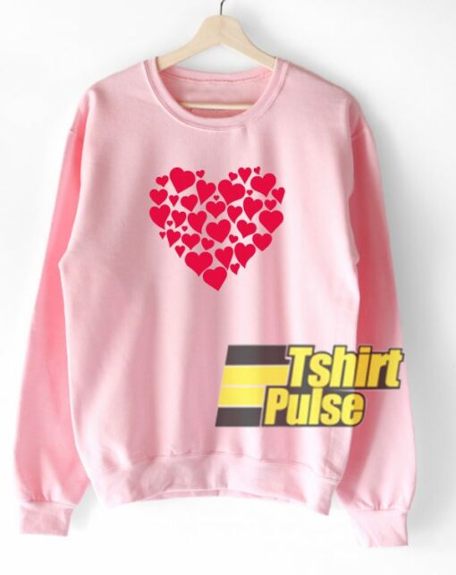 Be Mine Heart sweatshirt