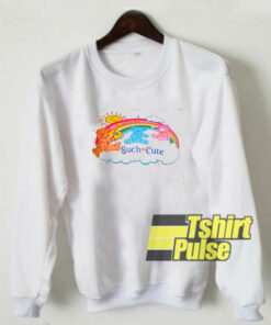 Bear Rainbow Print Cute sweatshirt