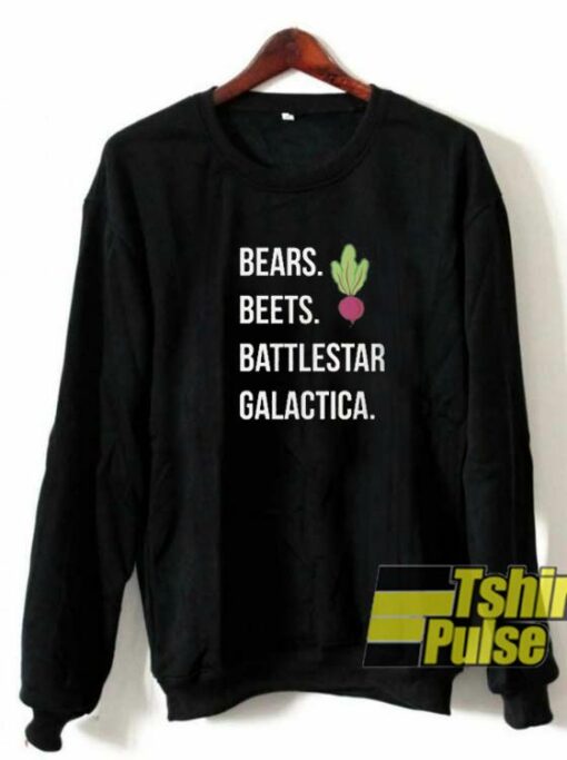 Bears Beets Battlestar Galactica sweatshirt Cheap 01