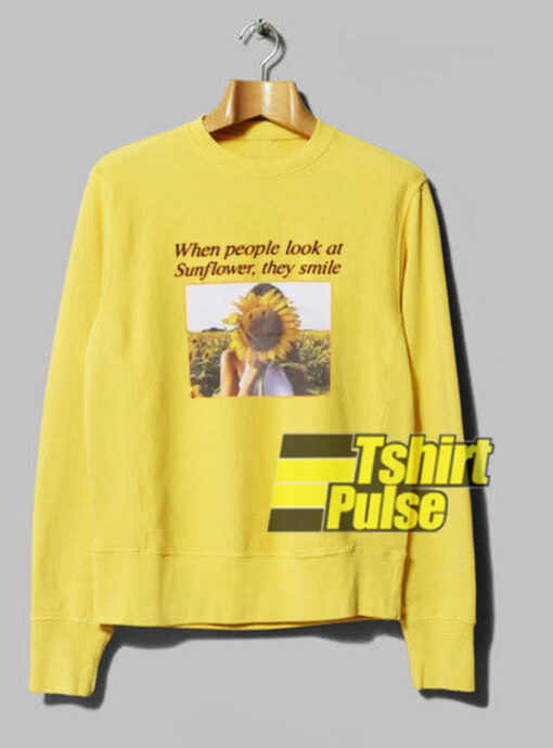 Beautiful Sunflower Yellow sweatshirt