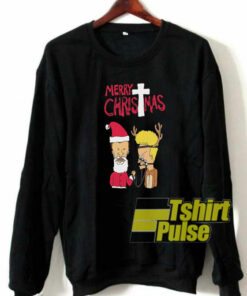 Beavis and Butthead Merry Christmas sweatshirt