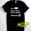 Betsy Devos Sincerly shirt