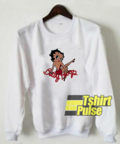Betty Boop Graphic Cartoon sweatshirt