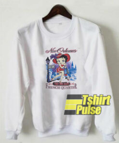 Betty Boop New Orleans sweatshirt