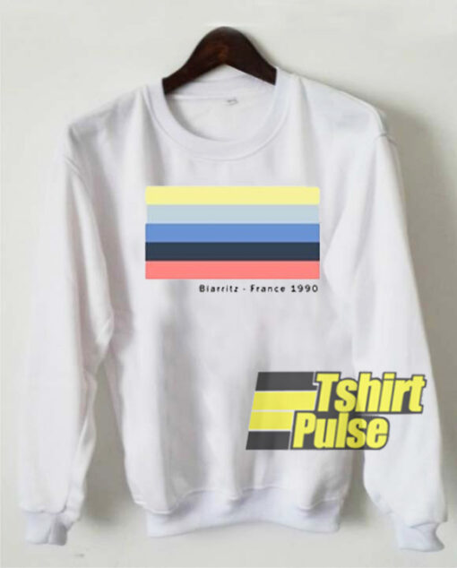 Biarritz France 1990 sweatshirt