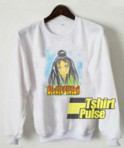Billie Eilish Anime Face sweatshirt
