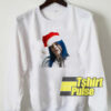Billie Eilish Christmas sweatshirt Cheap Limited 01