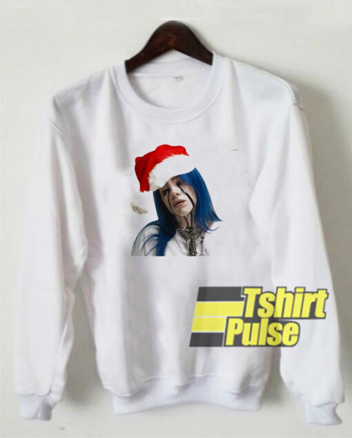 Billie Eilish Christmas sweatshirt Cheap Limited 01